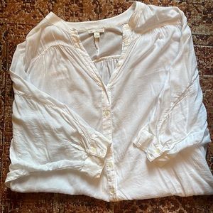 Gauzy white GAP cotton shirt